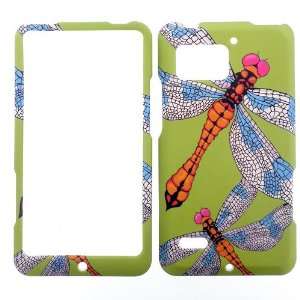  MOTOROIA DROID BIONIC DRAGONFLY INSECT RUBBERIZED COVER 