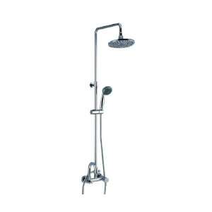  Bathroom LED Rain Shower Faucet Grand Shower Dual Head 