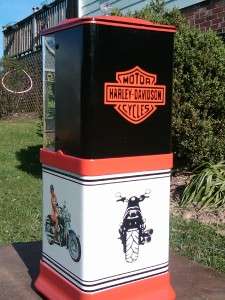 Vintage Victor Topper *Harley Davidson* Gumball Candy Peanut machine 