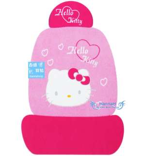 10pcs HELLO KITTY CAR SEAT COVERS Universial 29 Colors  