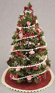 Dollhouse Miniature Decorated Christmas Tree #DH4599  
