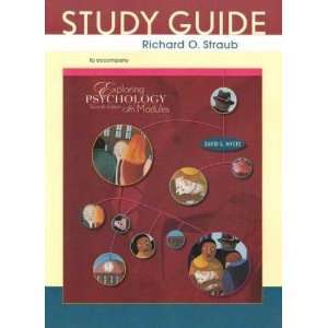  Study Guide to accompnay Exploring Psychology 7th Edition Books