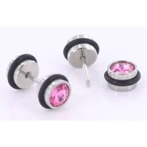   GEM illusion Fake Piercing Plug   Price Per 1   Fake Plug: Jewelry