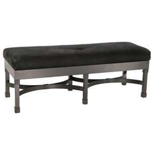   Ironworks Cedarvale Faux Leather Bench 904 441 FBK