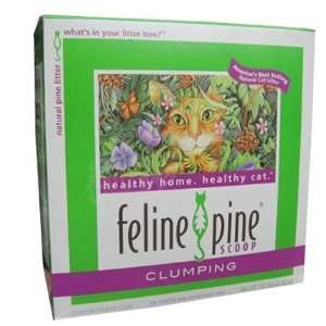  Feline Pine Scoop Clumping Pine Cat Litter 10 Lb Pet 