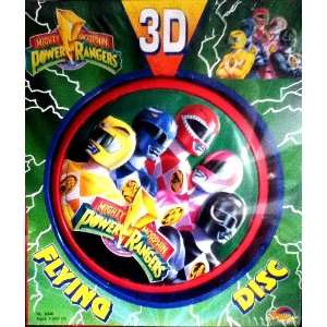  9 3D Mighty Morphin Power Rangers Flying Disc