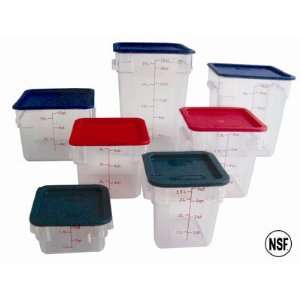   Polycarbonate Square Food Storage Containers Clear