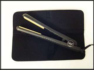 BLACK TRAVEL CASE for Flat Hair Iron, Pouch.  