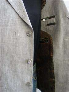 New Mens Irish Linen Sports Jacket Blazer Coat SZ 44R  