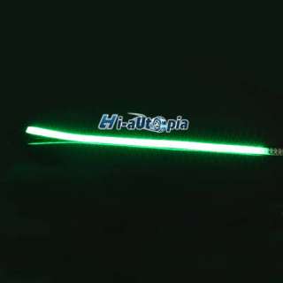 2x 30cm 1210 Green 32 LED Knight Rider Car strip Light  