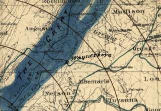 1840s Hotchkiss geological map of Virginia & W. VA  