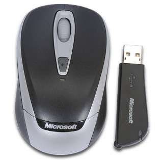  6BA Wireless 3 Button USB Mouse 3000 Black for laptop, notebook or pc
