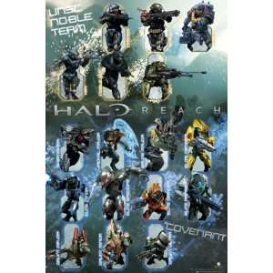  Halo   Reach Characters UNSC Noble Team Covenant Bungi Game 