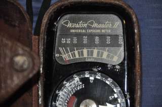 Weston Master II Light Meter   Working and Accurate  