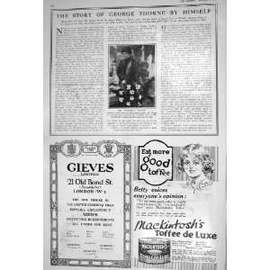  1922 THORNE WIDOW GIEVES MACKINTOSH TOFFEE BEECHAMS PILLS 
