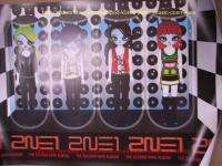 KOREA 2NE1 2ND mini album+booklet+LIMITED POSTER sealed  