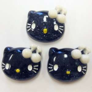   Kitty Cat Flat Back Resins Cabochons fa37: Arts, Crafts & Sewing