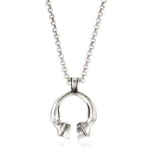 Low Luv by Erin Wasson Horse Hoof Silver Pendant Necklace