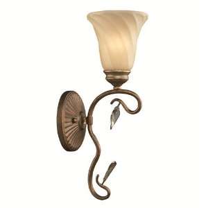  1 Light Wall Sconce Rose Gold W6.25 X H18.75