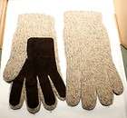 Mens Beige Color Winter Gloves with Thinsulate   One size fits all