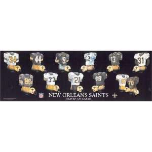  5x15 NFL New Orleans Saints Plaque