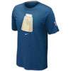 Nike MLB Local T Shirt 12   Mens   Rays   Navy / Tan