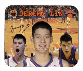   Lin linsanity facsimile autograph NY Knicks Player Mouse Pad  