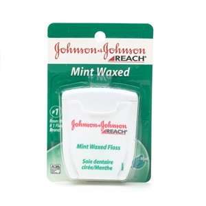  Johnson and Johson Mint Waxes Floss 4 Pack Health 