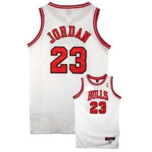  Michael Jordan #23 Chicago Bulls NBA Jersey White Size XXL 