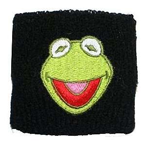 The Muppets Kermit the Frog BLK Boys Girls Kids Wristband:  