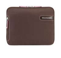 Brenthaven Brown Pink iPad 1 2 Nook Kindle Tablet Sleeve Case Bag 