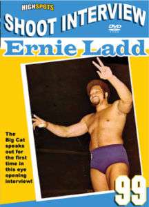 Ernie Ladd Shoot Interview DVD, WCW NWA WWF Wrestling  