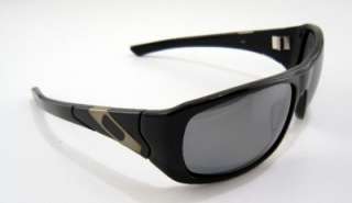 New Oakley Sunglasses Sideways Black w/Black Iridium Polarized #24 118 