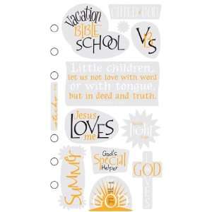   Bible School Scrapbook Stickers (TFSP02) Arts, Crafts & Sewing