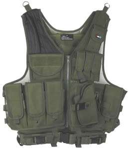 Tactical Assault Airsoft Paintball Vest Protection OD Green  