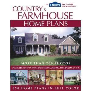  Country & Farmhouse Home Plans (Lowes)  Author  Books