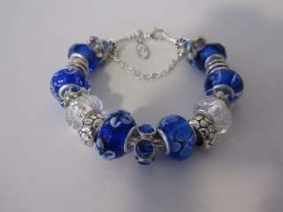   Genuine 925 Silver Charm bead PANDORA bracelet & box set pick size