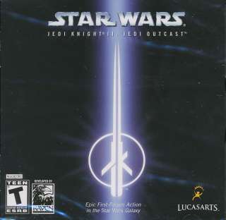 Star Wars JEDI KNIGHT II 2 JEDI OUTCAST PC Game NEW!  