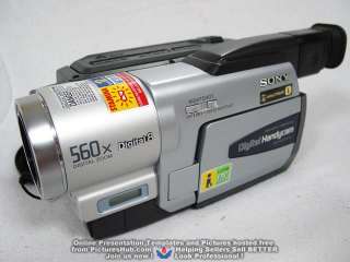 REPAIR / SERVICE of SONY Digital 8 Handycam DCR TRV130 Camcorder 