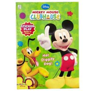   Press Disney Mickey Mouse Clubhouse Sticker Play Book 