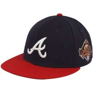 New Era Atlanta Braves Navy Blue 1995 World Series 59FIFTY Fitted Hat 
