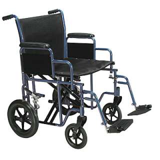 Drive Heavy Duty Transport Wheelchair Wide Wheel Chair  