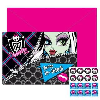 Monster High School Invitations Party Accessory