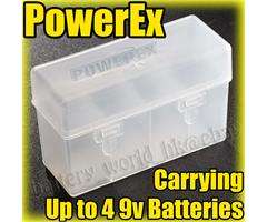 Plastic Battery Case Holder for Rechargeable 9v battery  