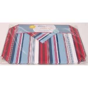 Water Repellent Indoor Outdoor Placemats with Matching Napkins. Set of 