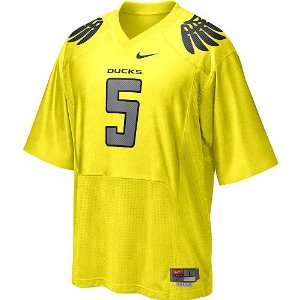  Nike Oregon Ducks #5 Football Jersey: Sports & Outdoors
