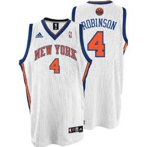 Nate Robinson Jersey adidas White Swingman #4 New York Knicks Jersey