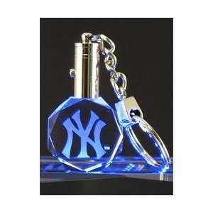  MVP Crystals New York Yankees Logo Octagon Keychain 