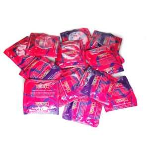   Assorted Colors Premium Latex Condoms Non Lubricated 24 condoms
