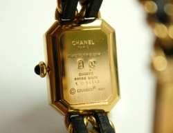   Vintage Watch PREMIERE Gold Classic Chain size L Quartz 1987 Authentic